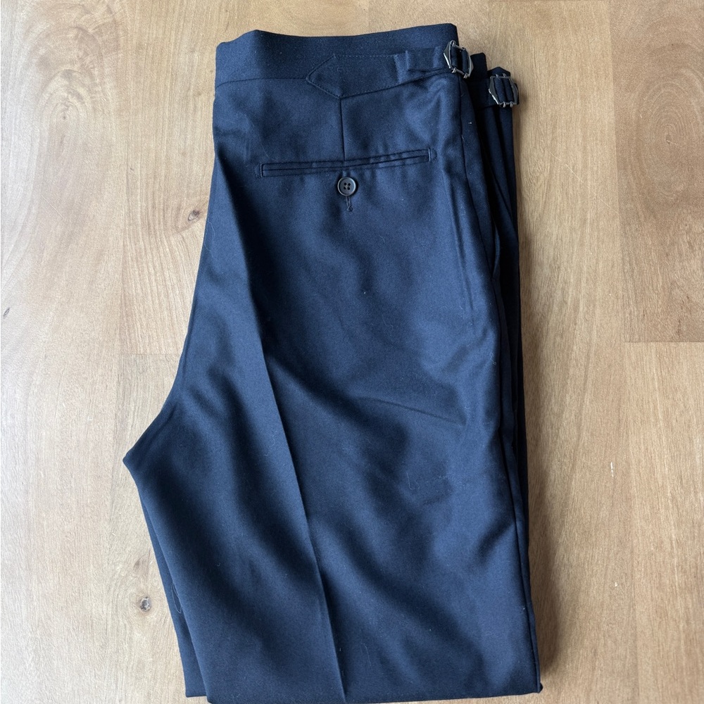 Suit Supply Navy Trousers